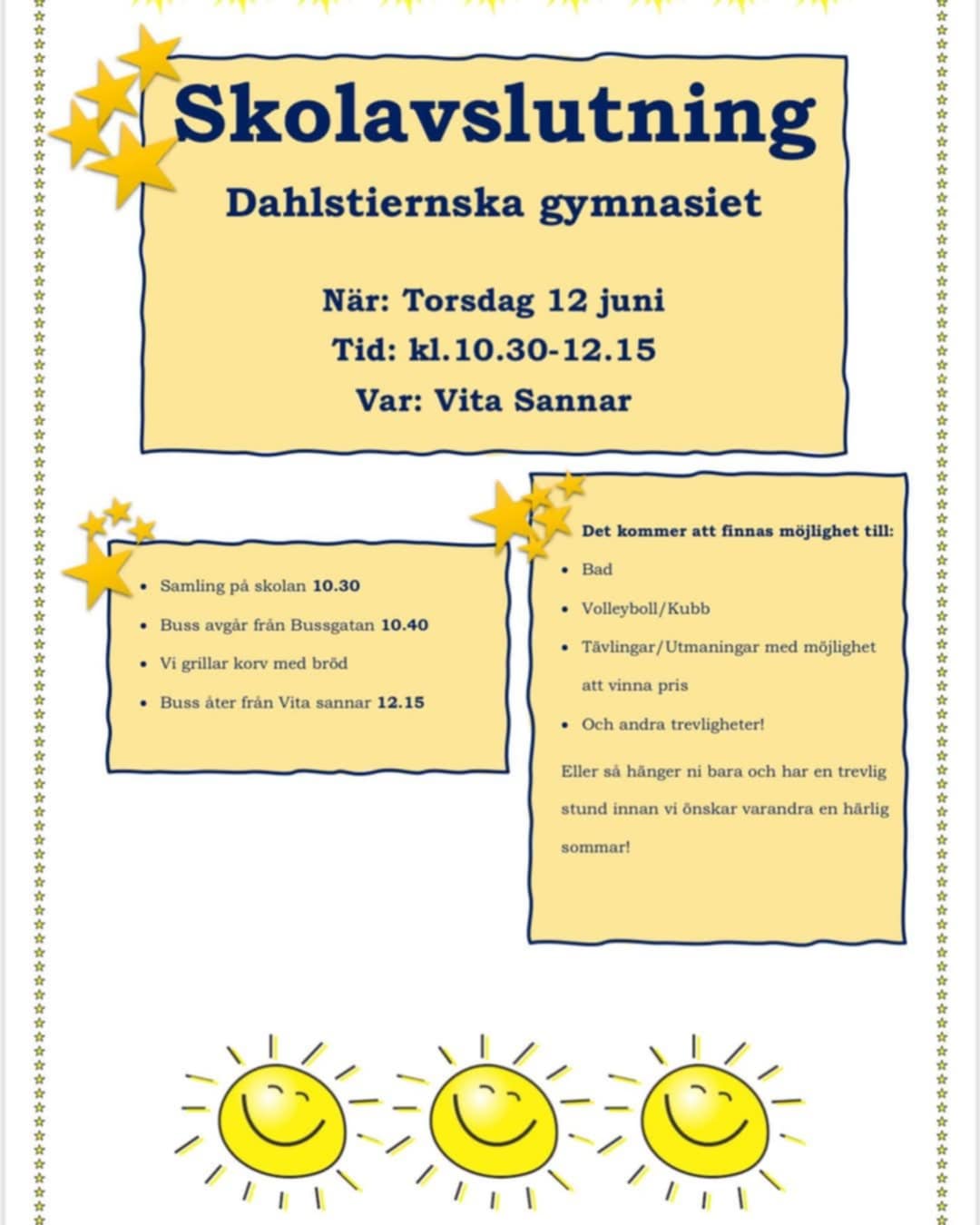 Skolavslutning